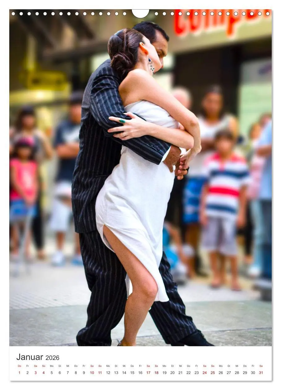 Bild: 9783516335026 | Leidenschaftlicher Tango (Wandkalender 2026 DIN A3 hoch), CALVENDO...