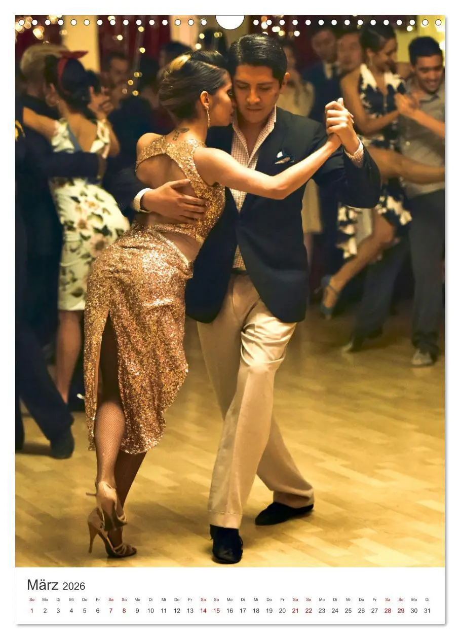 Bild: 9783516335026 | Leidenschaftlicher Tango (Wandkalender 2026 DIN A3 hoch), CALVENDO...