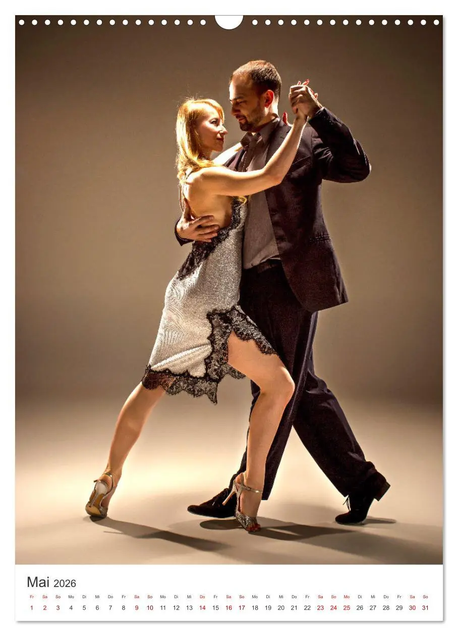 Bild: 9783516335026 | Leidenschaftlicher Tango (Wandkalender 2026 DIN A3 hoch), CALVENDO...