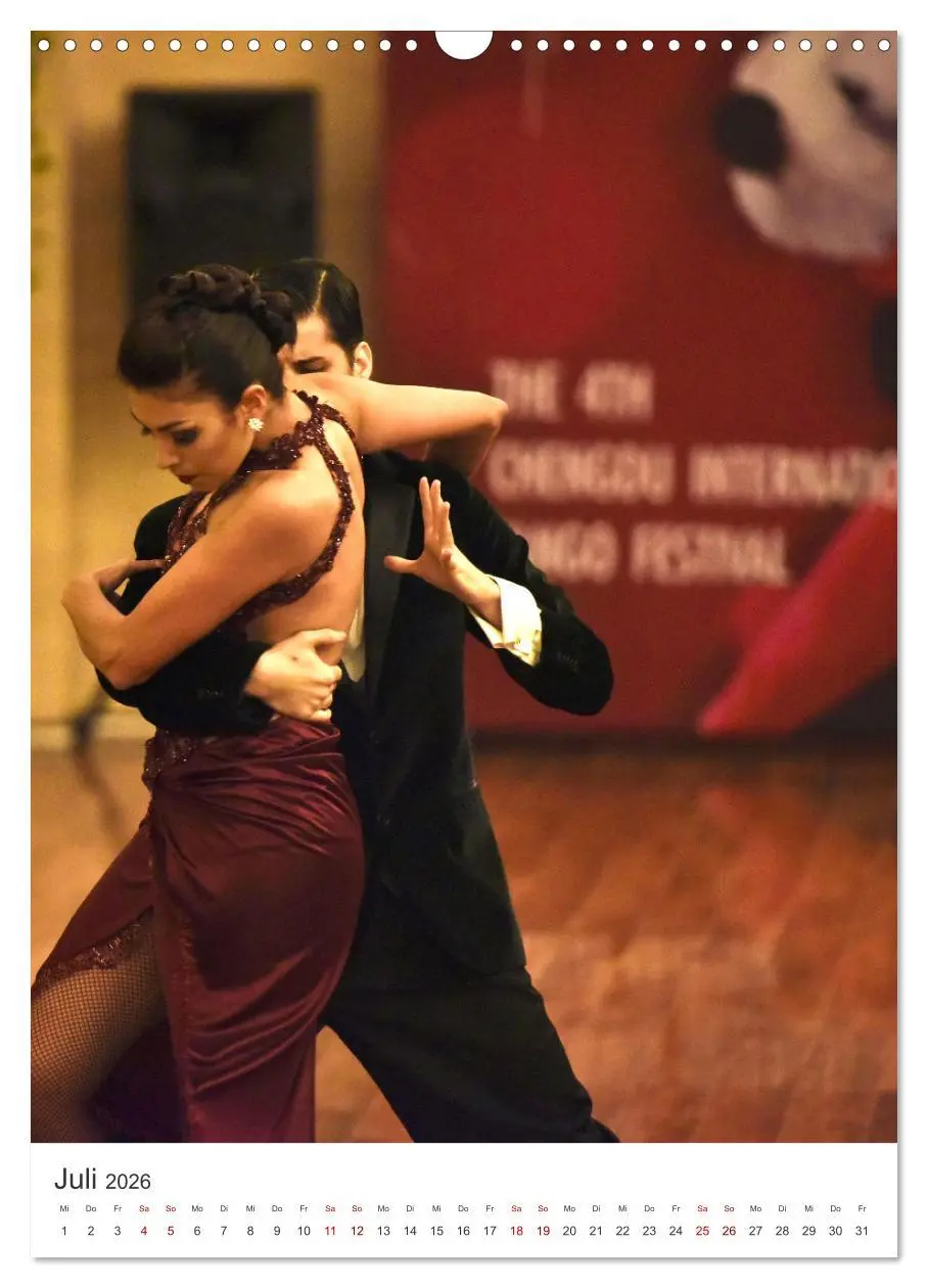 Bild: 9783516335026 | Leidenschaftlicher Tango (Wandkalender 2026 DIN A3 hoch), CALVENDO...