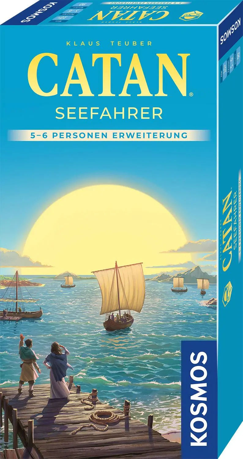 Cover: 4002051685126 | CATAN - Seefahrer - 5/6 | Spiel | Klaus Teuber | Spiel | 685126 | 2025