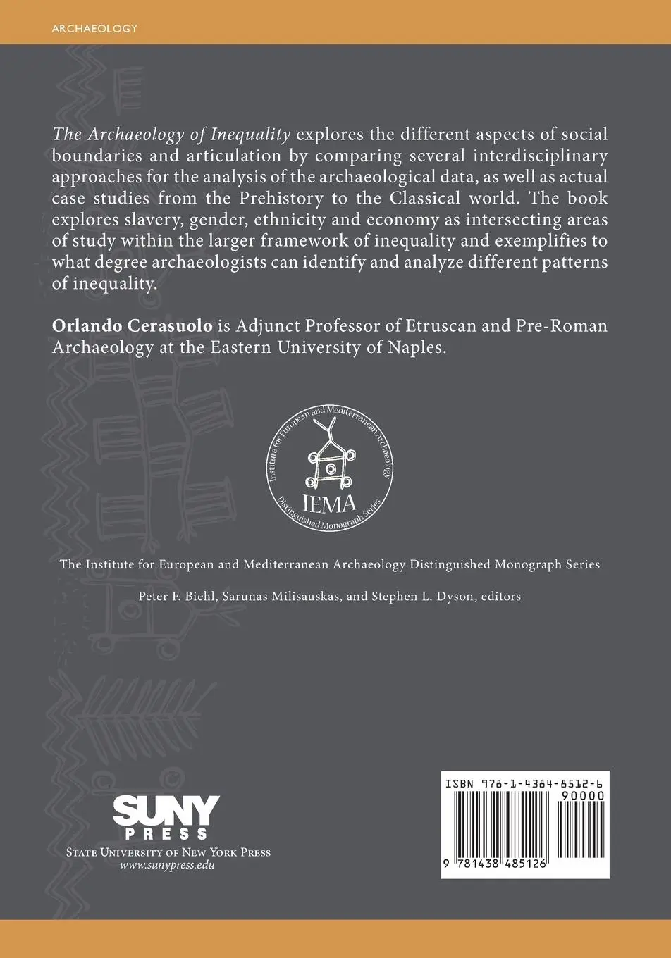 Rückseite: 9781438485126 | The Archaeology of Inequality | Tracing the Archaeological Record