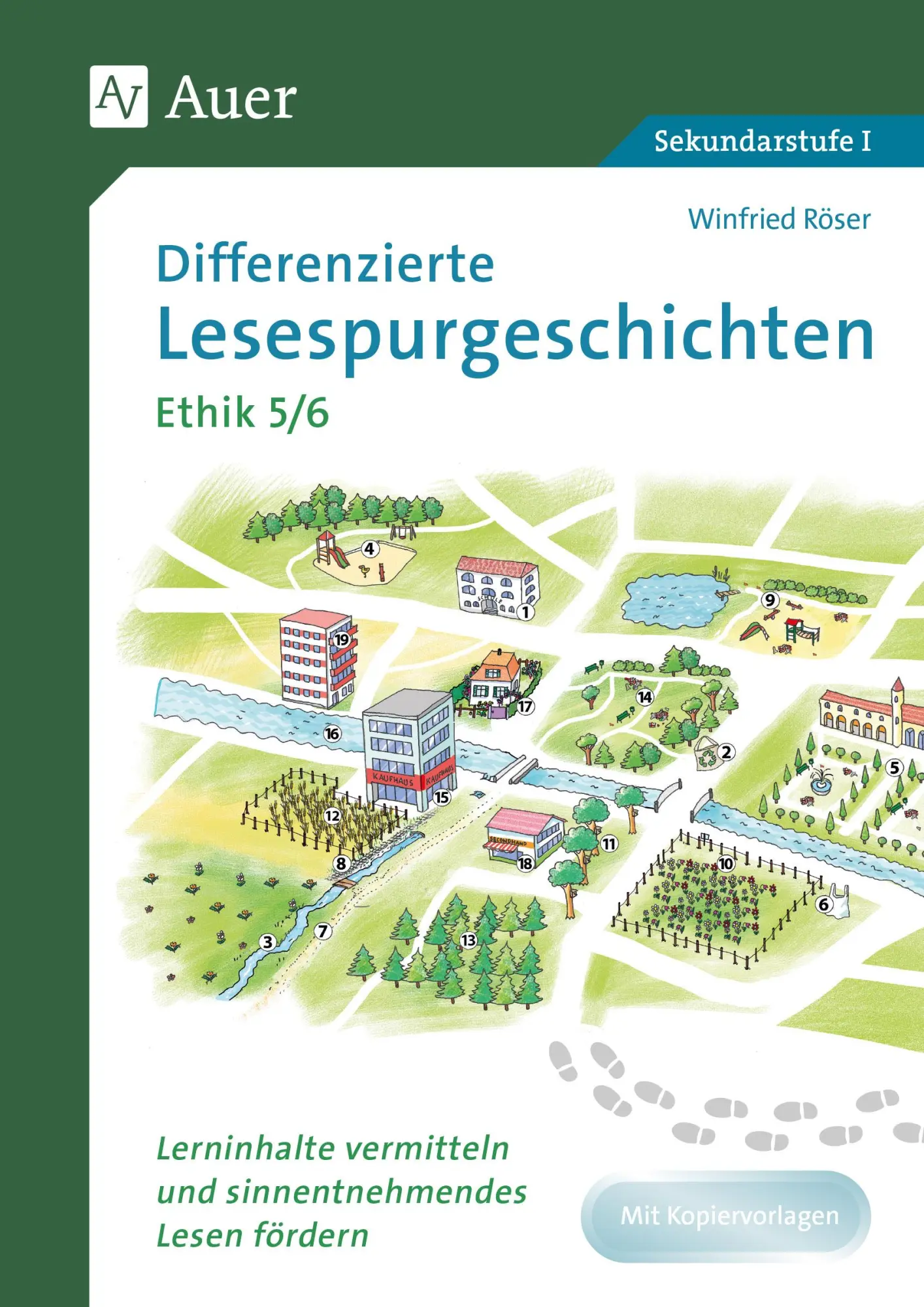 Cover: 9783403085126 | Differenzierte Lesespurgeschichten Ethik 5-6 | Winfried Röser | 80 S.