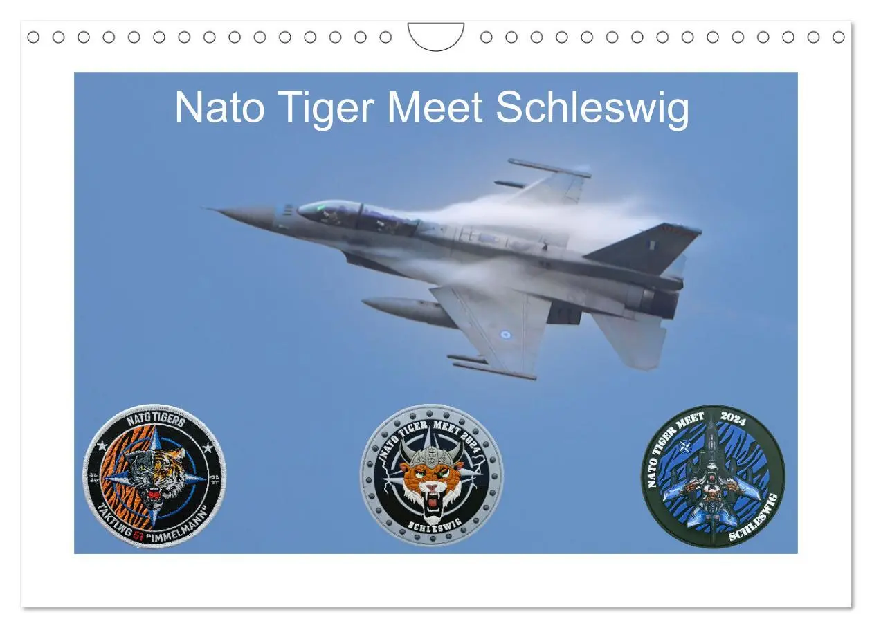 Cover: 9783457305126 | Nato Tiger Meet Schleswig (Wandkalender 2026 DIN A4 quer), CALVENDO...