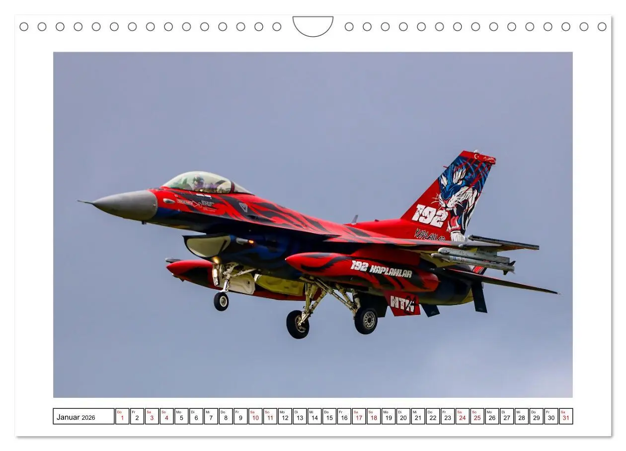 Bild: 9783457305126 | Nato Tiger Meet Schleswig (Wandkalender 2026 DIN A4 quer), CALVENDO...