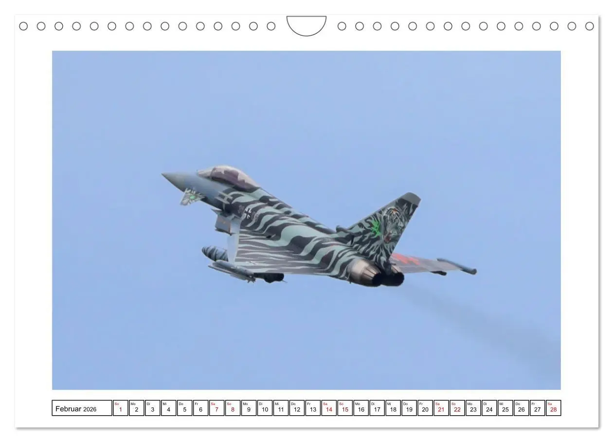 Bild: 9783457305126 | Nato Tiger Meet Schleswig (Wandkalender 2026 DIN A4 quer), CALVENDO...