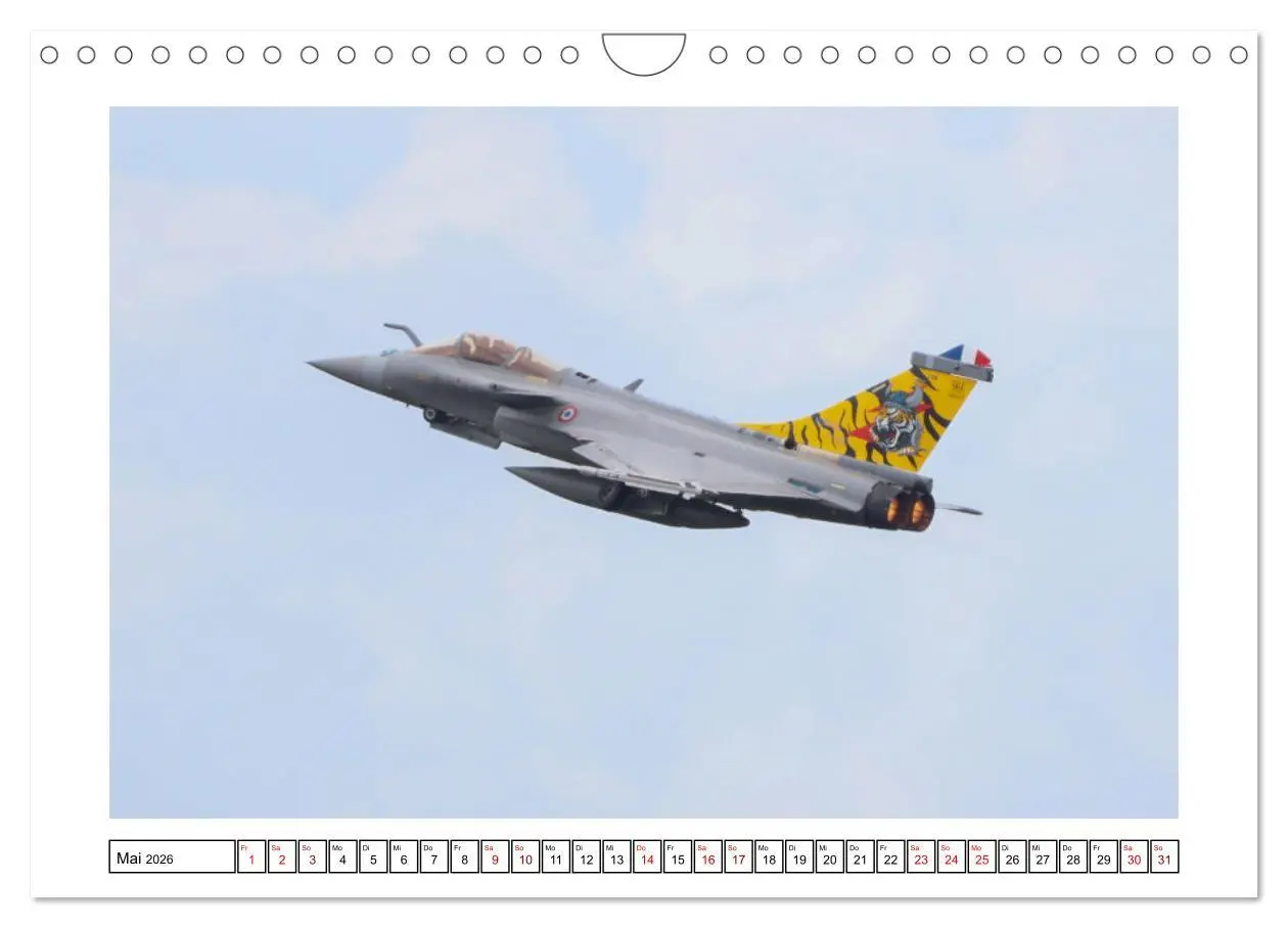 Bild: 9783457305126 | Nato Tiger Meet Schleswig (Wandkalender 2026 DIN A4 quer), CALVENDO...