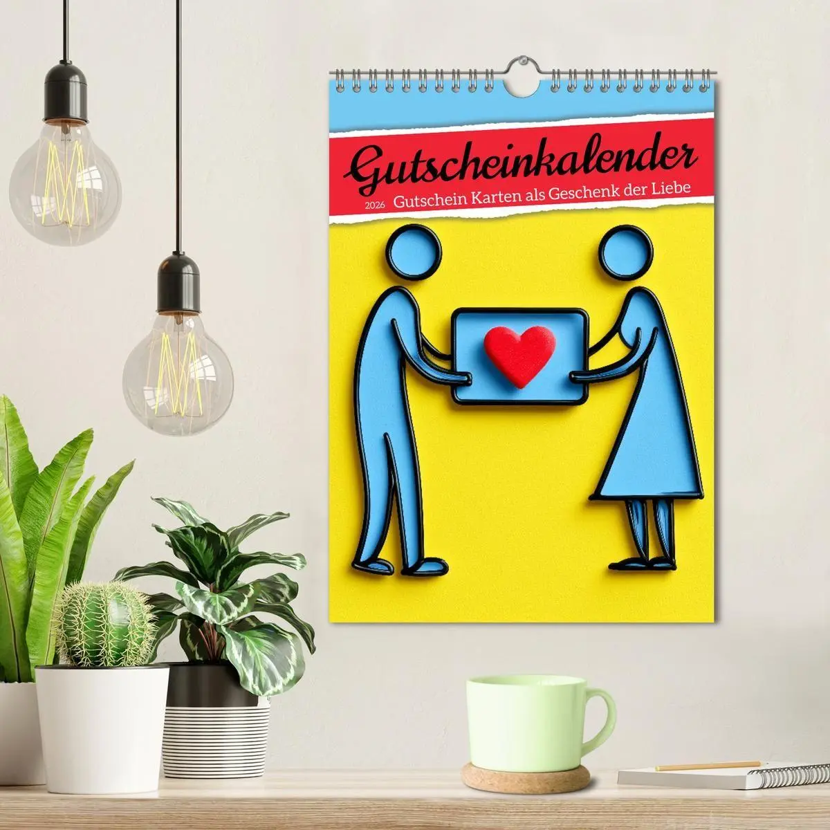 Bild: 9783516705126 | Gutscheinkalender - Gutschein Karten als Geschenk der Liebe...