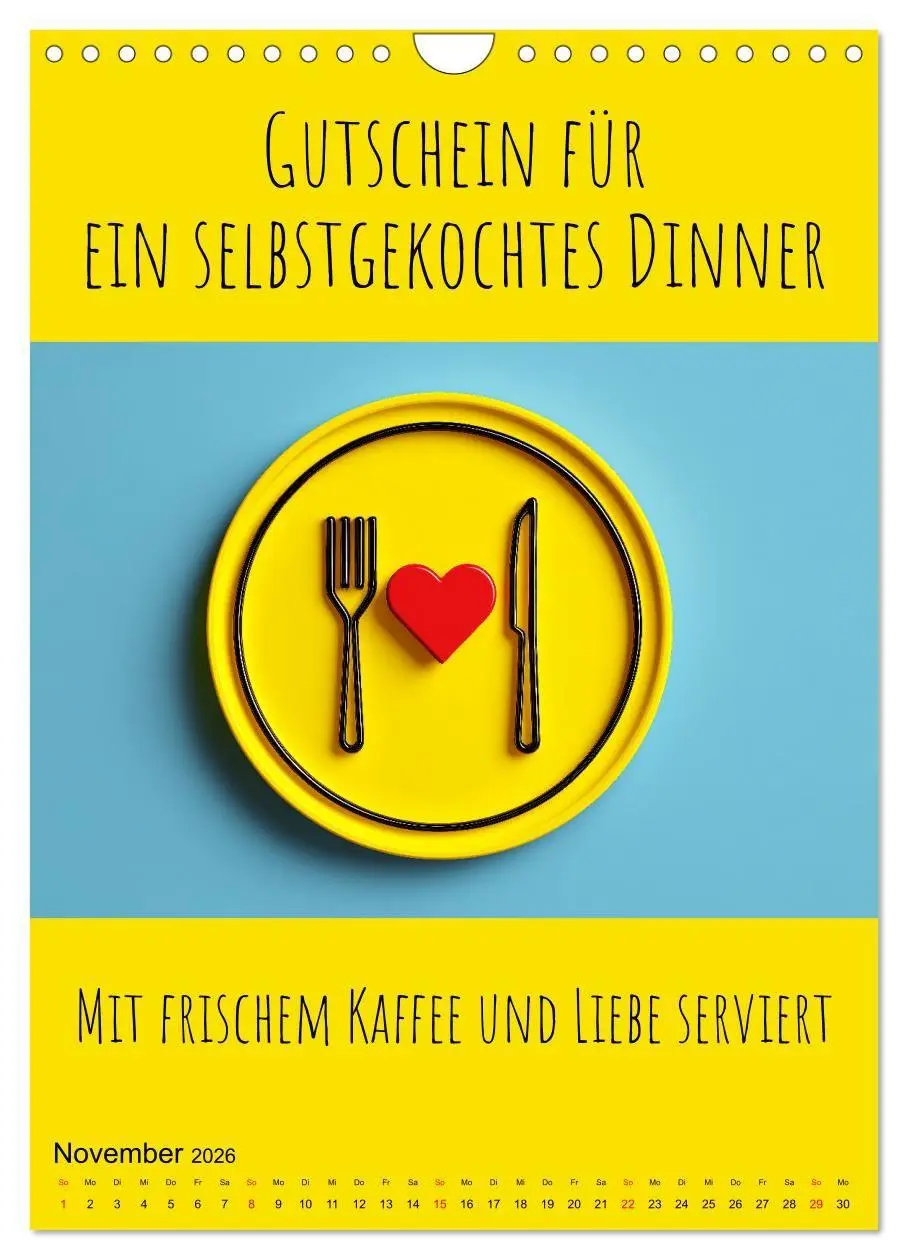 Bild: 9783516705126 | Gutscheinkalender - Gutschein Karten als Geschenk der Liebe...