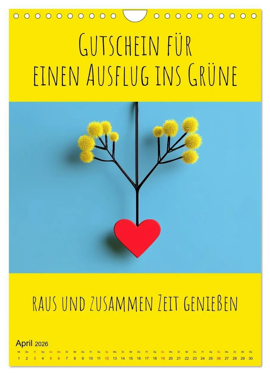 Bild: 9783516705126 | Gutscheinkalender - Gutschein Karten als Geschenk der Liebe...