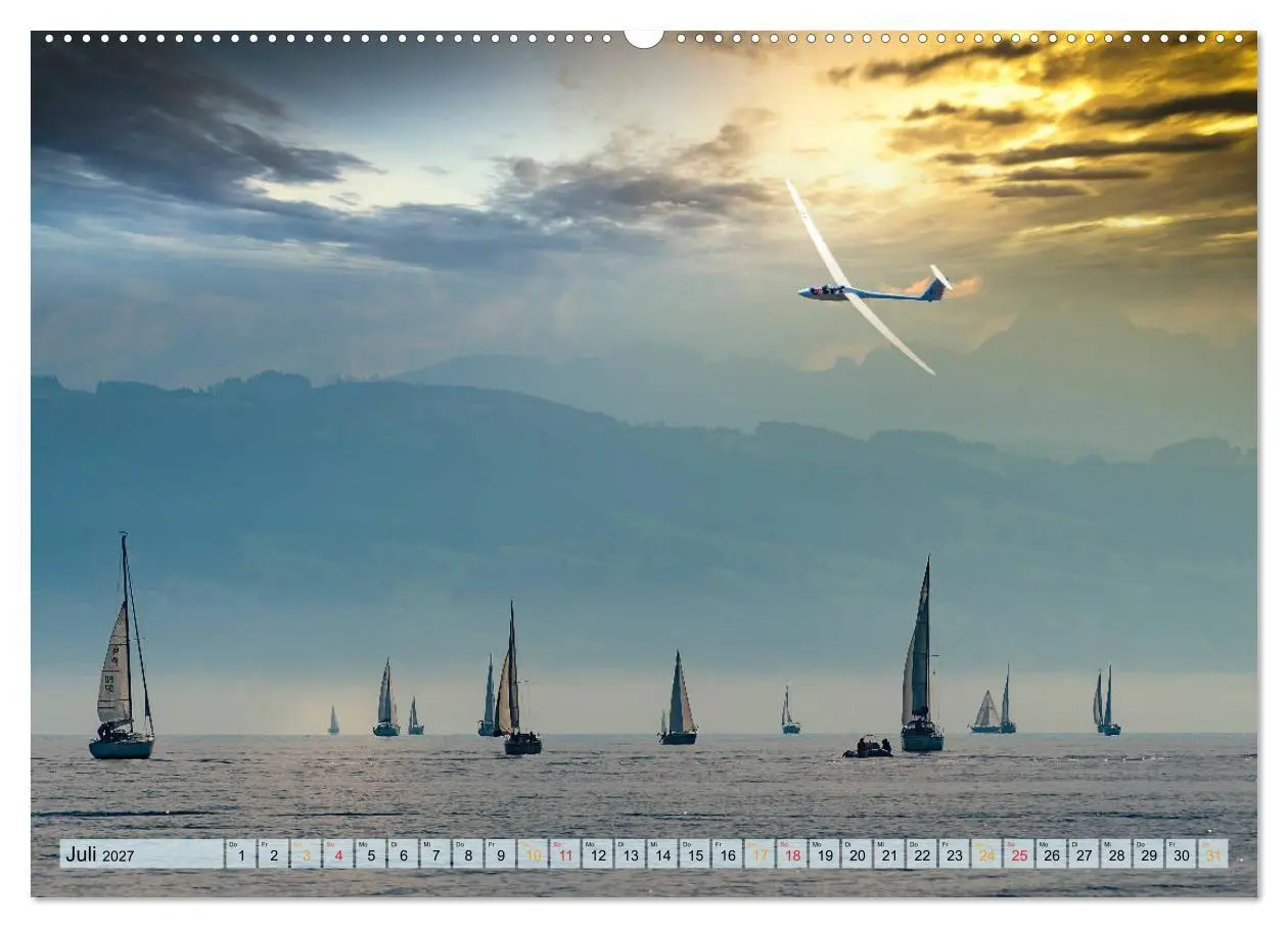Bild: 9783569585126 | Segelflug, ein Stück Freiheit (Wandkalender 2027 DIN A2 quer),...