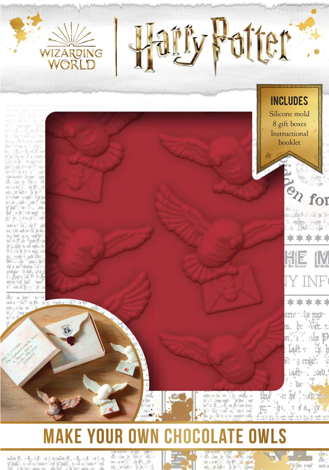Cover: 9798886635126 | Harry Potter: Make Your Own Chocolate Owls | Englisch | 2024