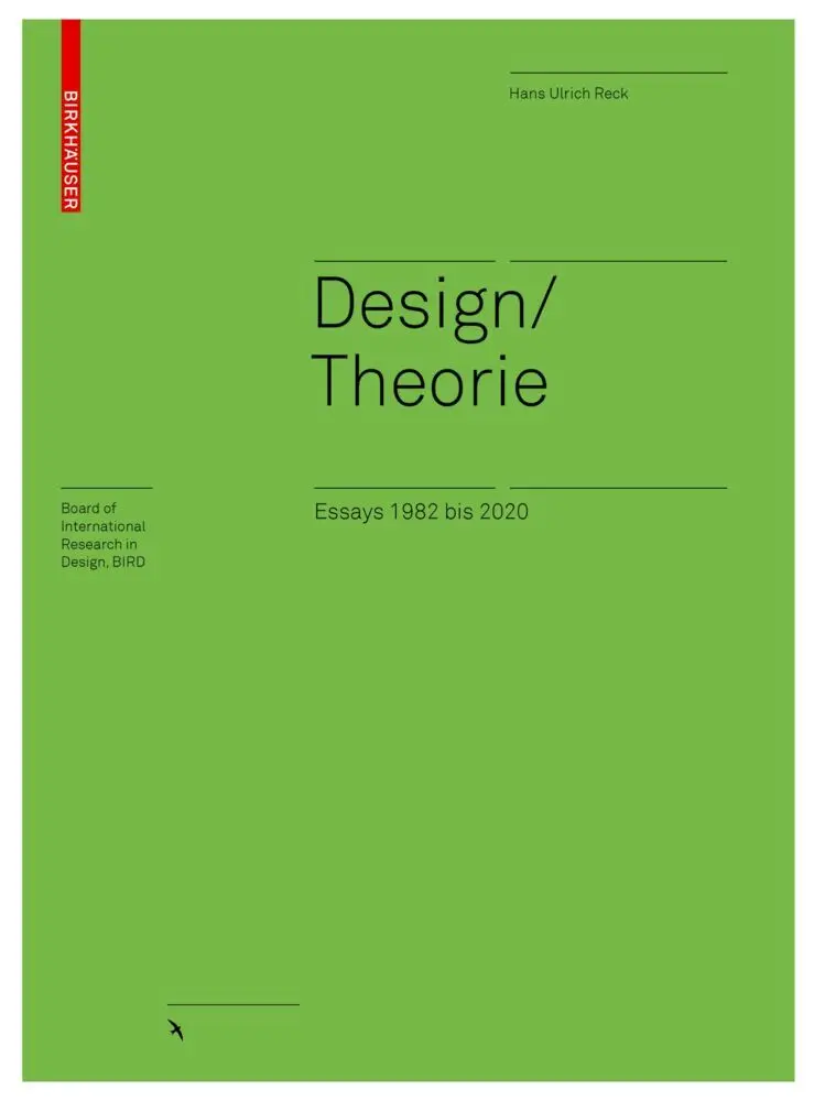 Cover: 9783035625226 | Design/Theorie | Essays 1982 bis 2020 | Hans Ulrich Reck | Buch | 2022