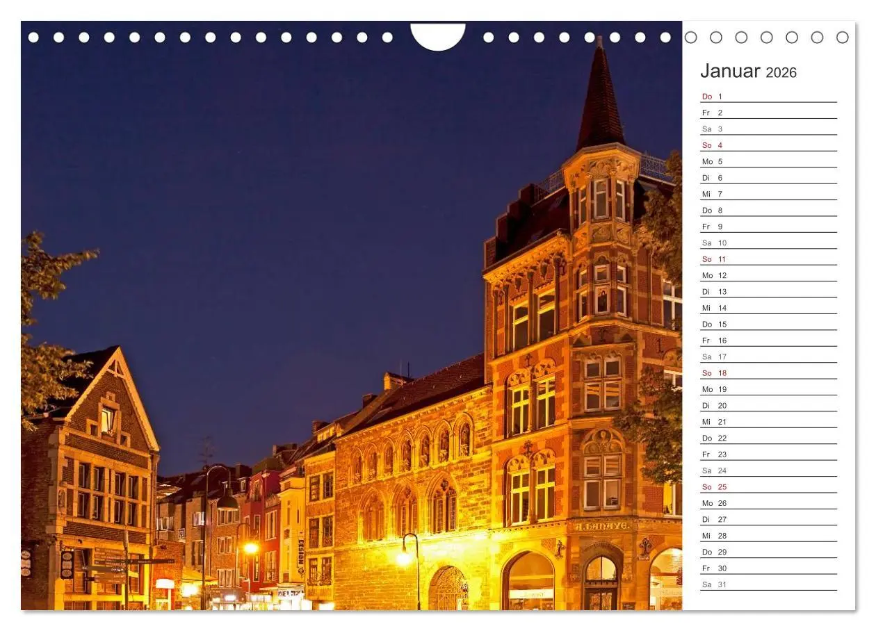 Bild: 9783516005226 | Kaiserstadt Aachen (Wandkalender 2026 DIN A4 quer), CALVENDO...