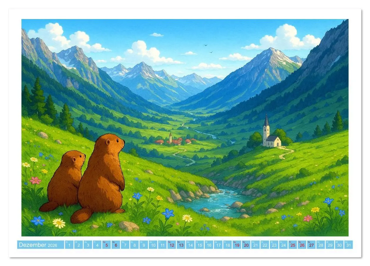 Bild: 9783516625226 | Wo Heidi gern gewesen wäre (Wandkalender 2026 DIN A3 quer),...