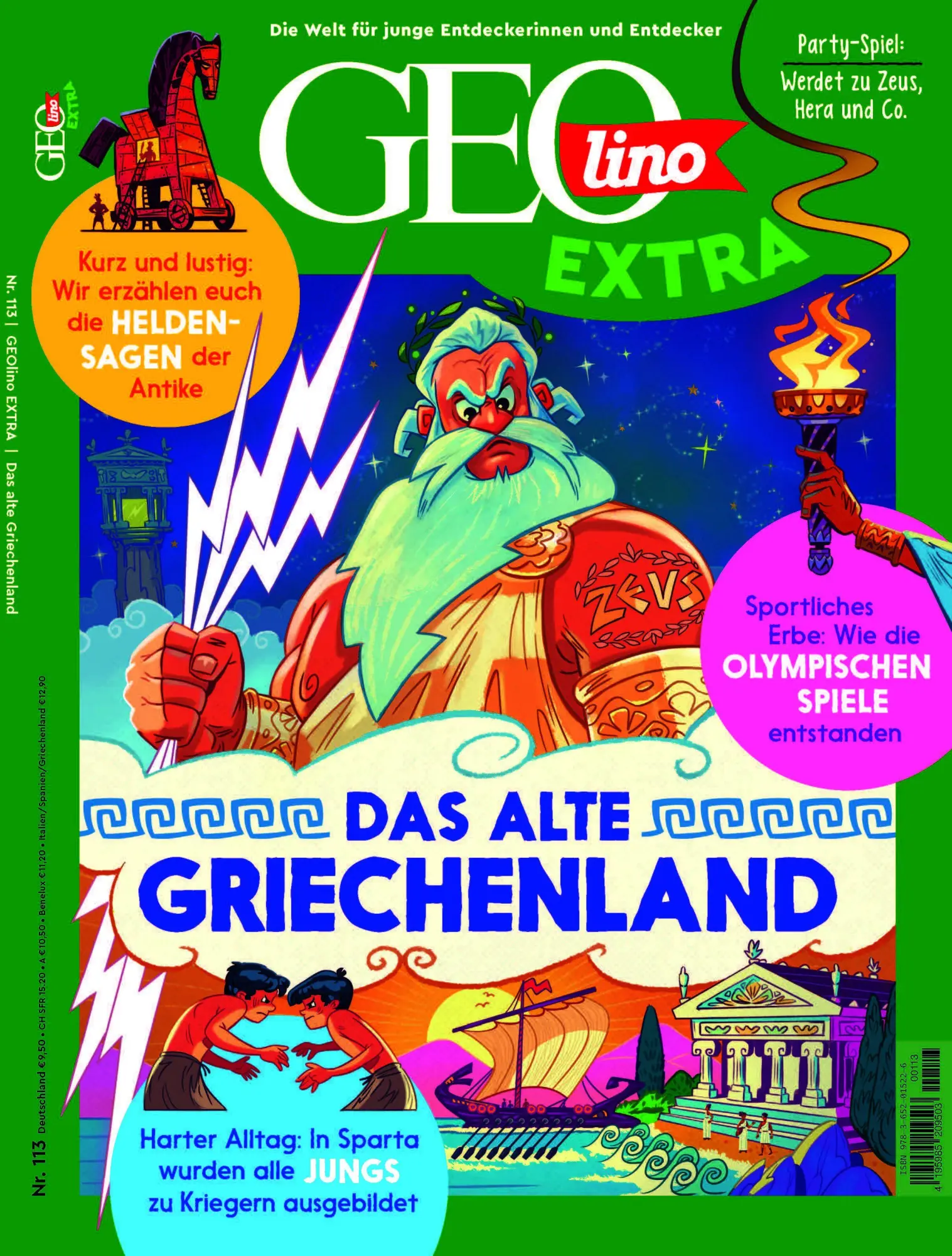 Cover: 9783652015226 | GEOlino extra 113/2025 - Griechenland | Juliane van Treeck | Broschüre
