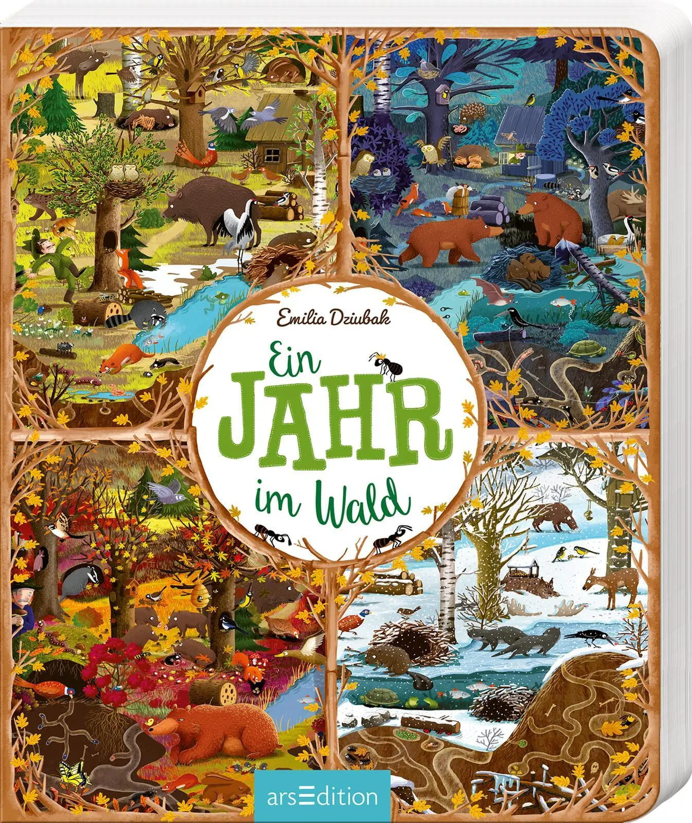 Cover: 9783845855226 | Ein Jahr im Wald | Emilia Dziubak | Buch | Pappebuch | 26 S. | Deutsch