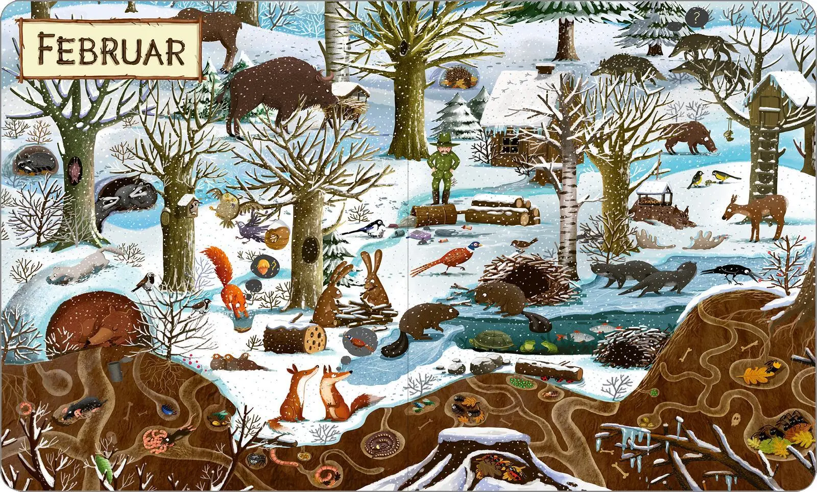 Bild: 9783845855226 | Ein Jahr im Wald | Emilia Dziubak | Buch | Pappebuch | 26 S. | Deutsch