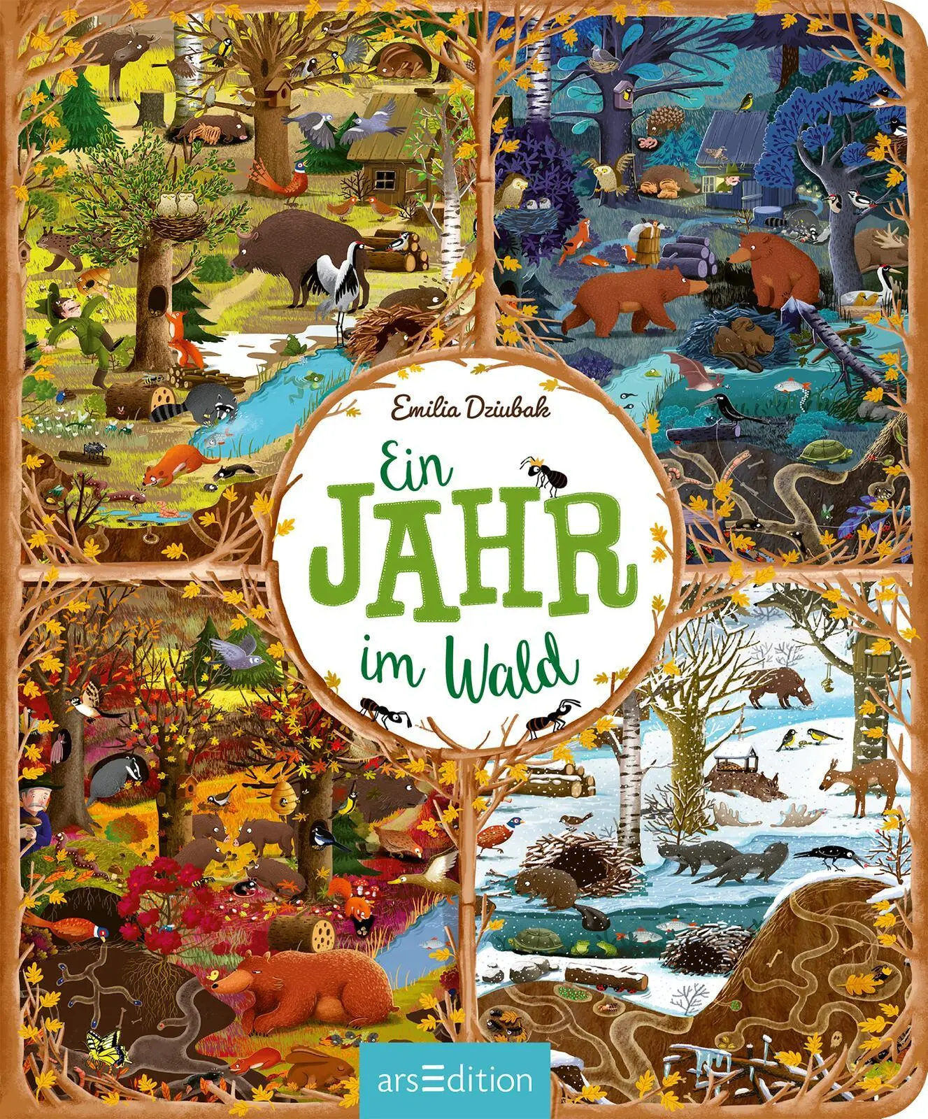 Bild: 9783845855226 | Ein Jahr im Wald | Emilia Dziubak | Buch | Pappebuch | 26 S. | Deutsch
