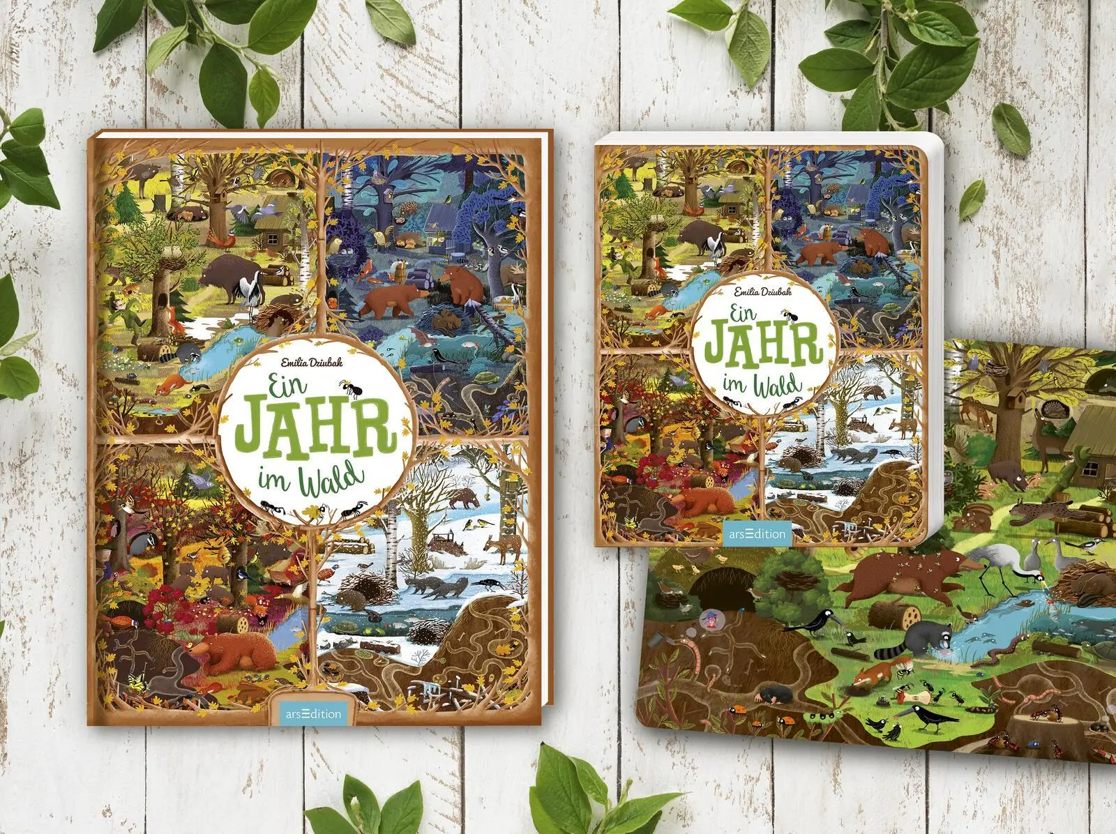 Bild: 9783845855226 | Ein Jahr im Wald | Emilia Dziubak | Buch | Pappebuch | 26 S. | Deutsch