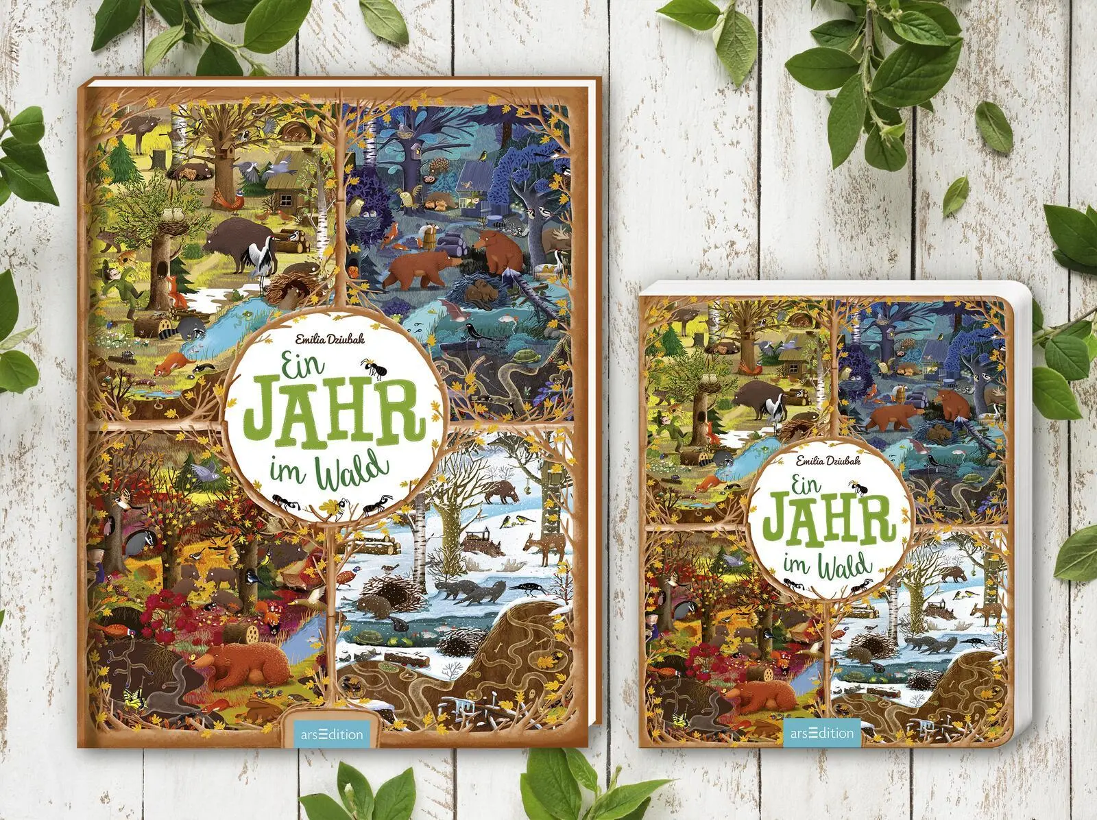 Bild: 9783845855226 | Ein Jahr im Wald | Emilia Dziubak | Buch | Pappebuch | 26 S. | Deutsch