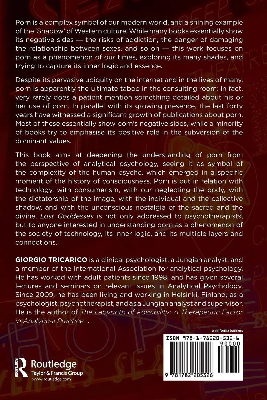 Rückseite: 9781782205326 | Lost Goddesses | A Kaleidoscope on Porn | Giorgio Tricarico | Buch