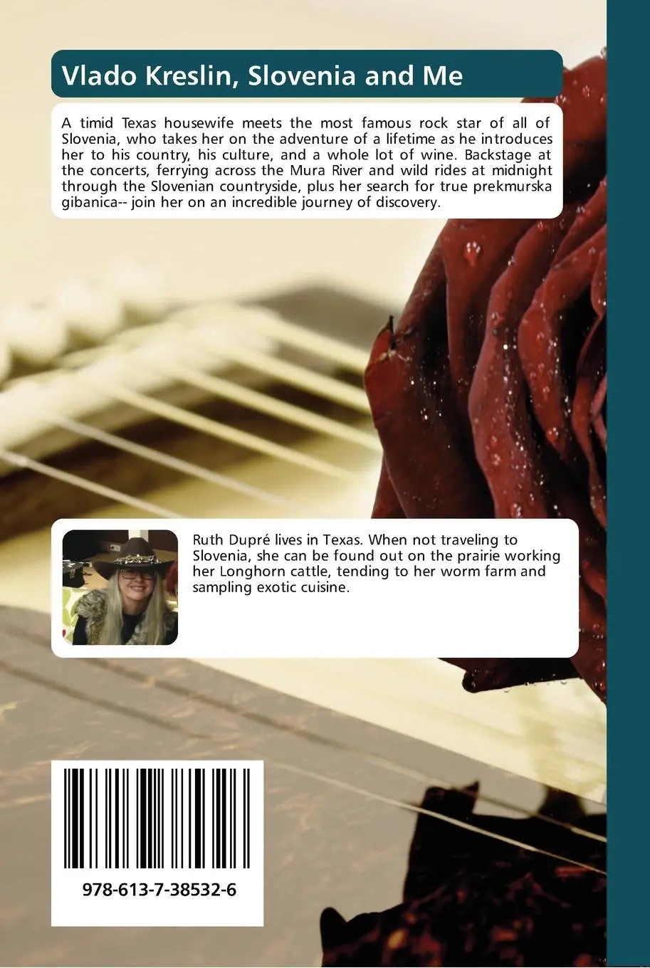 Rückseite: 9786137385326 | Vlado Kreslin, Slovenia and Me | Ruth Dupré | Taschenbuch | Paperback
