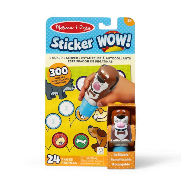 Cover: 681147005426 | MAC Sticker Wow Hund Sticker Stempelset | Karton | 54260 | Deutsch