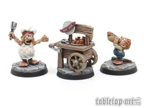 Cover: 704270725426 | Halfling Hot Dog Stand | Tabletop-Art | EAN 704270725426