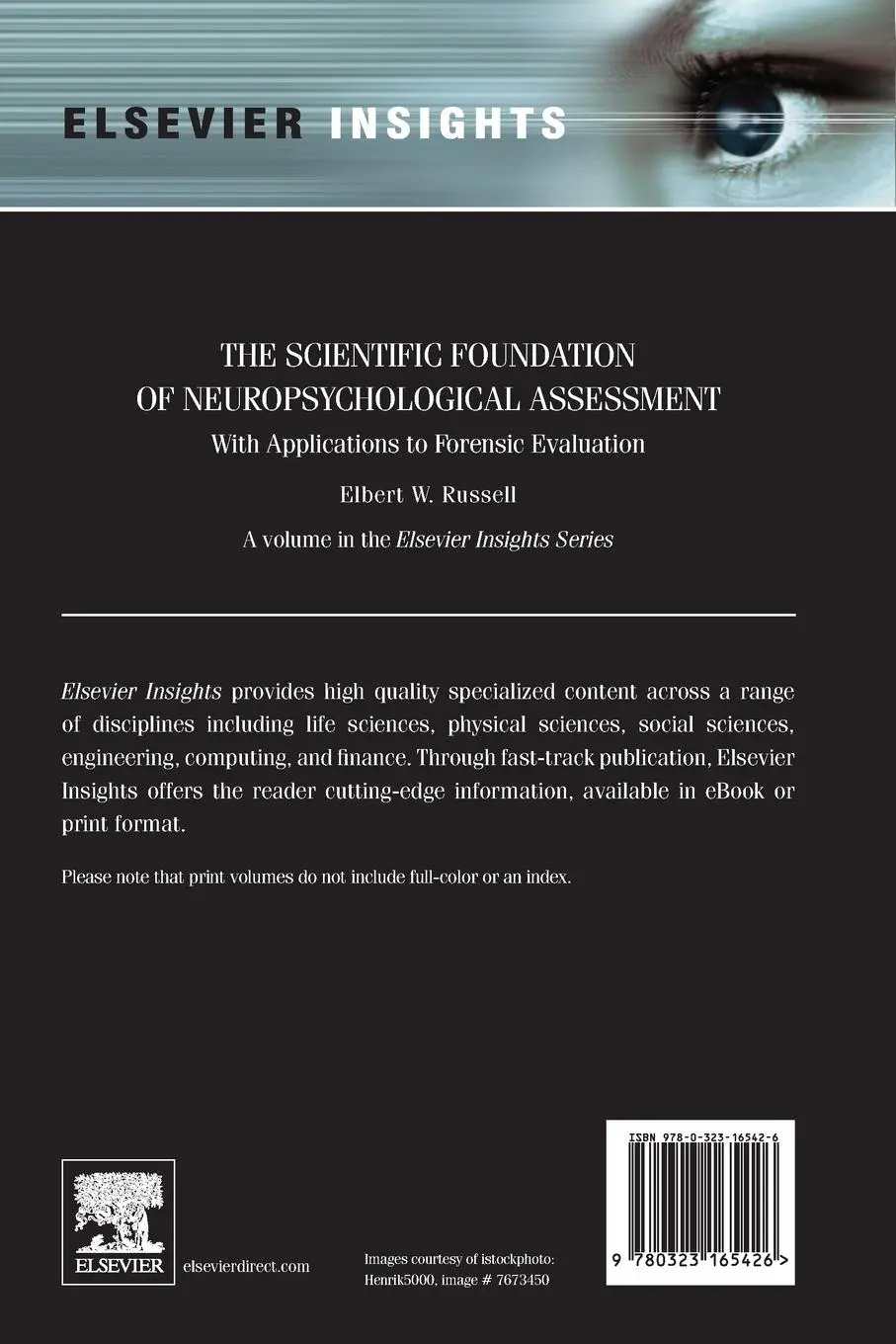Rückseite: 9780323165426 | Scientific Foundation of Neuropsychological Assessment | Russell