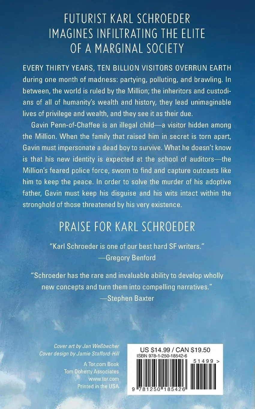 Rückseite: 9781250185426 | Million | Karl Schroeder | Taschenbuch | Englisch | 2018