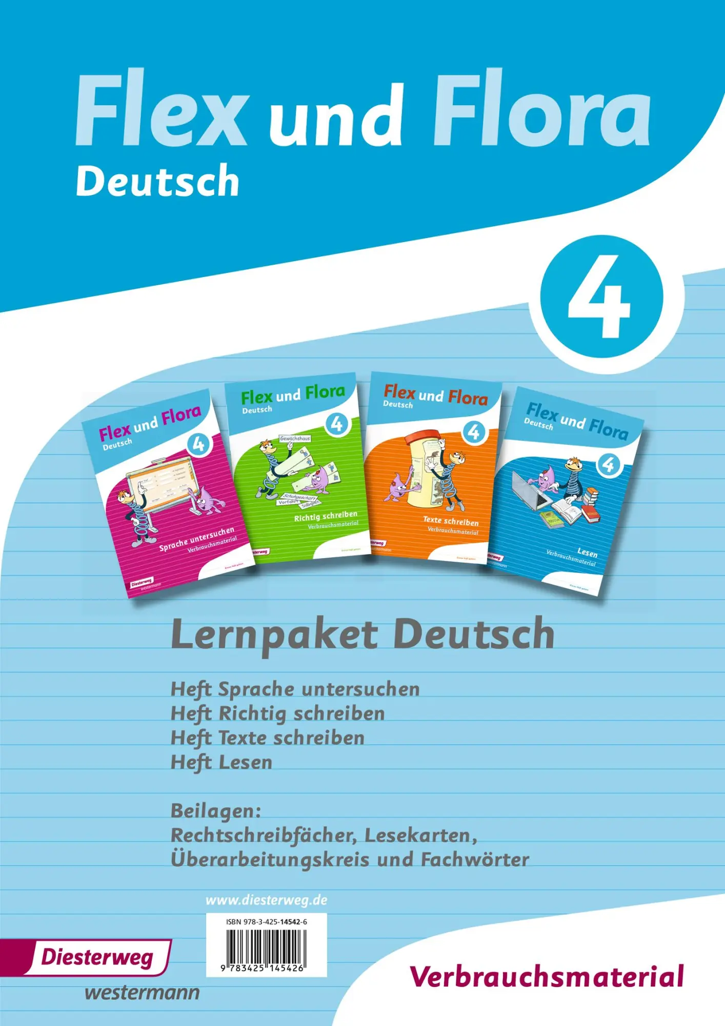Cover: 9783425145426 | Flex und Flora 4. Paket Deutsch | Heike Baligand | Broschüre | LOSEBL