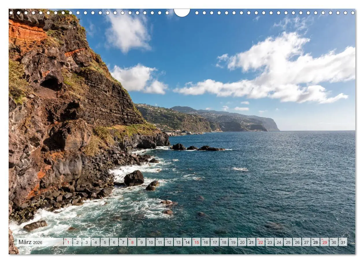 Bild: 9783457825426 | Madeira - eine Rundreise (Wandkalender 2026 DIN A3 quer), CALVENDO...