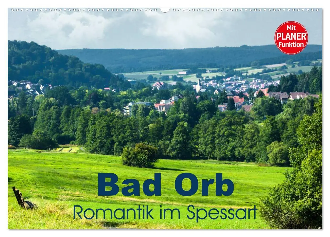 Cover: 9783457995426 | Bad Orb - Romantik im Spessart (Wandkalender 2026 DIN A2 quer),...