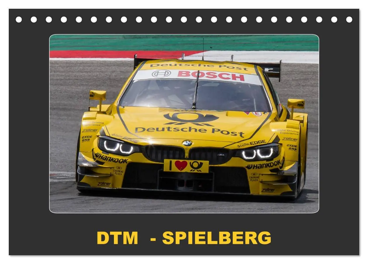 Cover: 9783516085426 | DTM-SPIELBERG (Tischkalender 2026 DIN A5 quer), CALVENDO...
