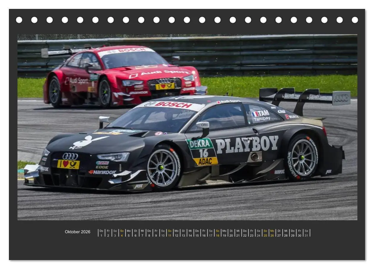 Bild: 9783516085426 | DTM-SPIELBERG (Tischkalender 2026 DIN A5 quer), CALVENDO...