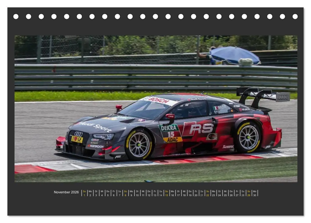 Bild: 9783516085426 | DTM-SPIELBERG (Tischkalender 2026 DIN A5 quer), CALVENDO...