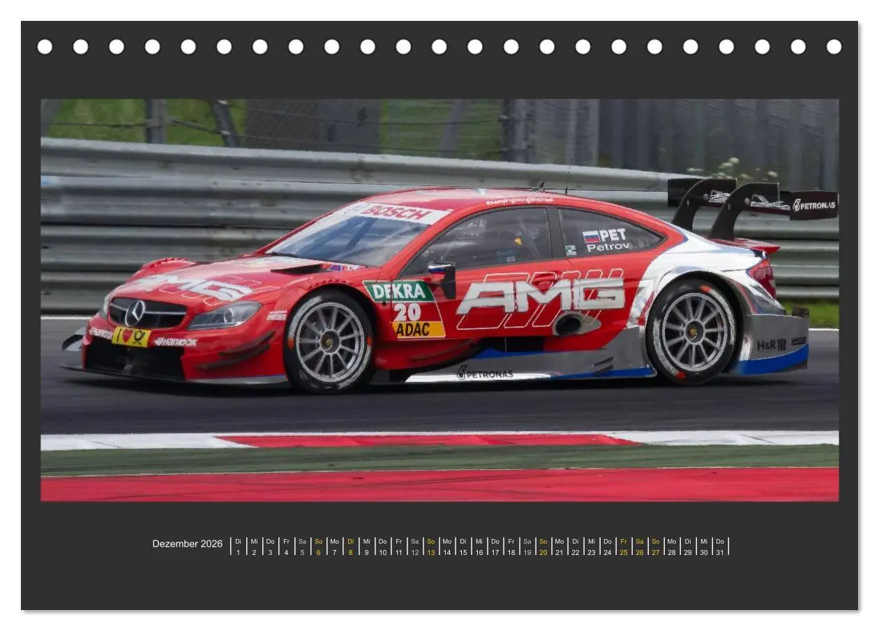 Bild: 9783516085426 | DTM-SPIELBERG (Tischkalender 2026 DIN A5 quer), CALVENDO...