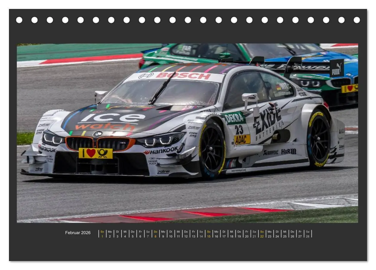 Bild: 9783516085426 | DTM-SPIELBERG (Tischkalender 2026 DIN A5 quer), CALVENDO...