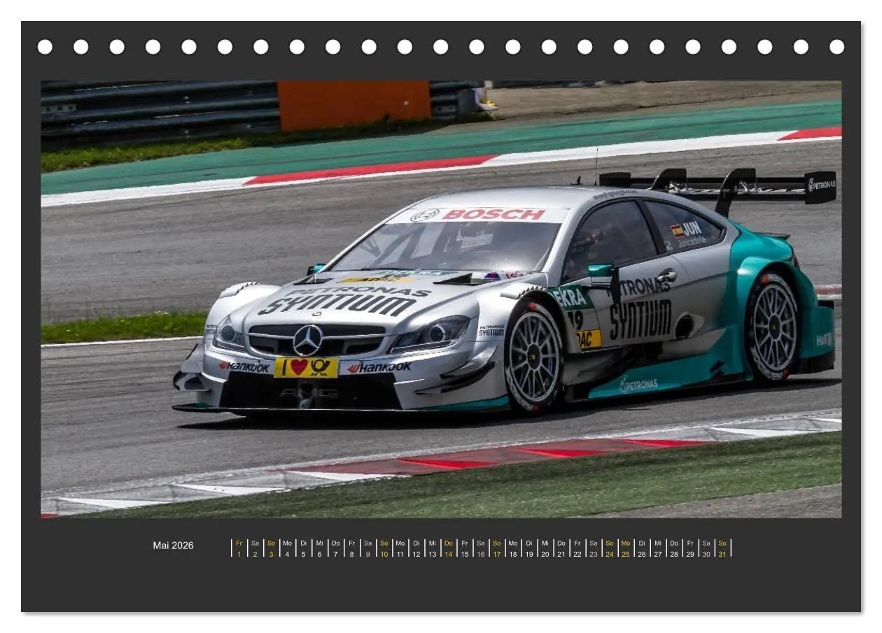 Bild: 9783516085426 | DTM-SPIELBERG (Tischkalender 2026 DIN A5 quer), CALVENDO...