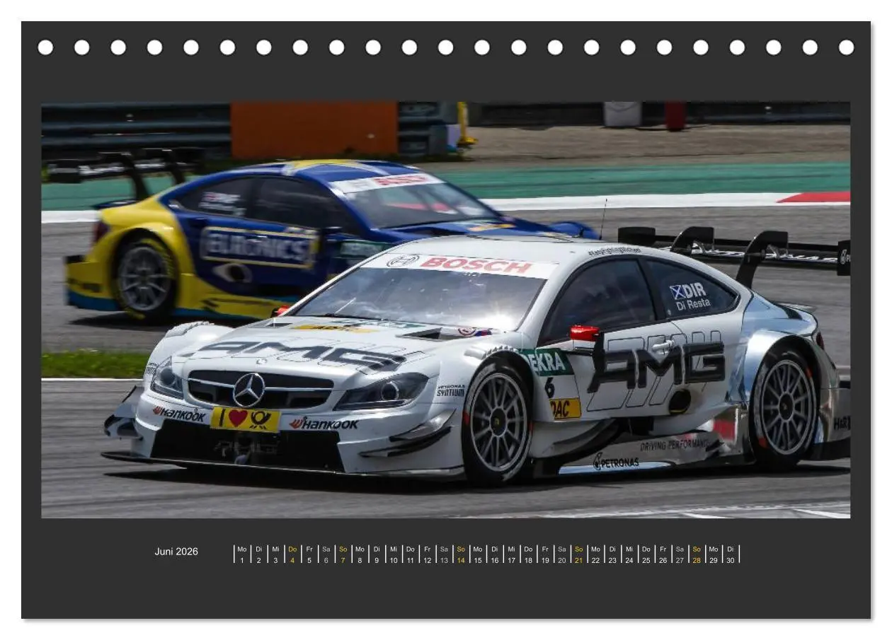 Bild: 9783516085426 | DTM-SPIELBERG (Tischkalender 2026 DIN A5 quer), CALVENDO...