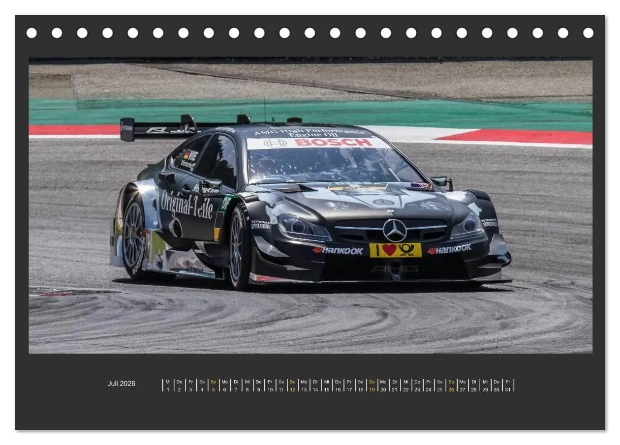 Bild: 9783516085426 | DTM-SPIELBERG (Tischkalender 2026 DIN A5 quer), CALVENDO...