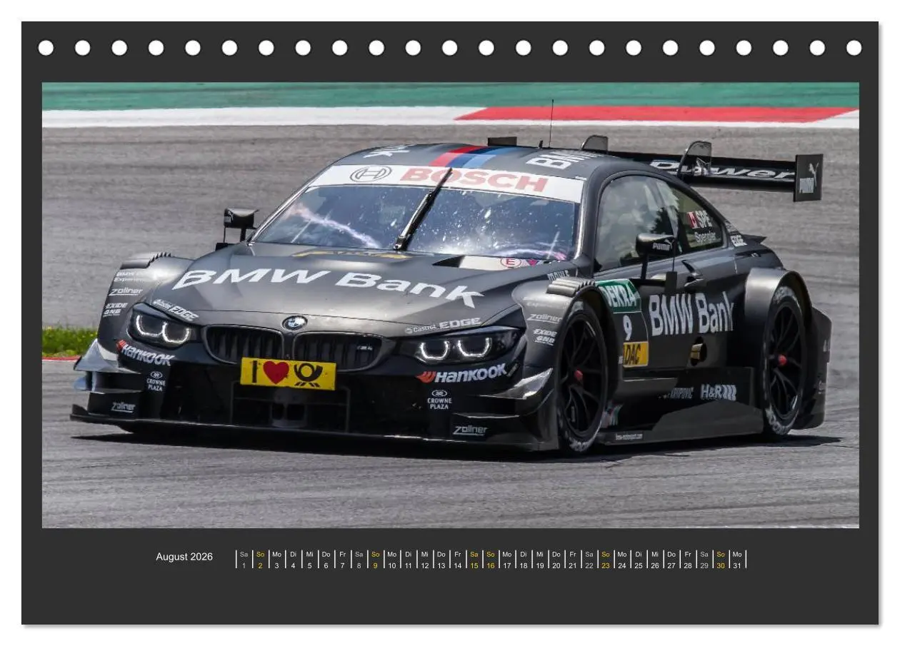 Bild: 9783516085426 | DTM-SPIELBERG (Tischkalender 2026 DIN A5 quer), CALVENDO...