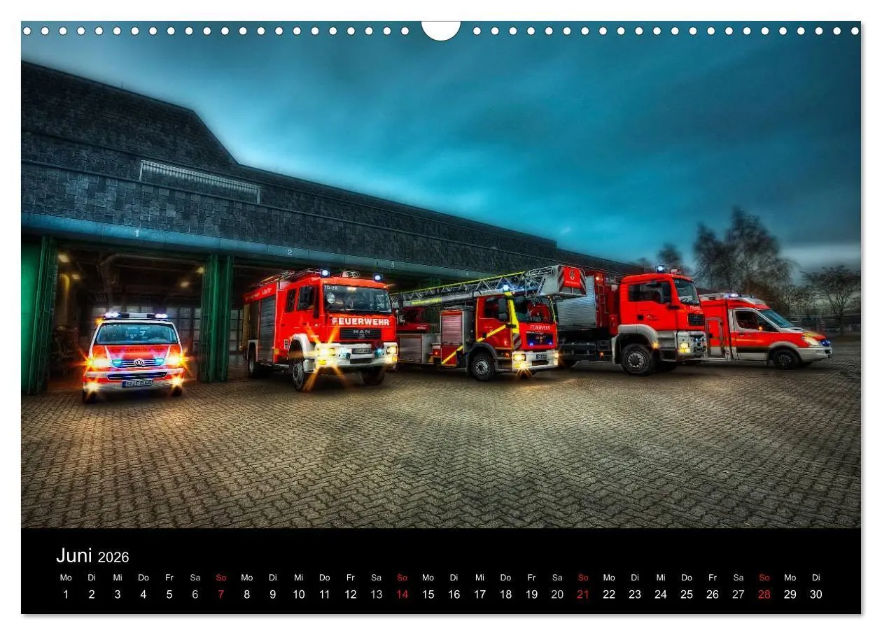 Bild: 9783516155426 | Berufsfeuerwehr Salzgitter (Wandkalender 2026 DIN A3 quer),...