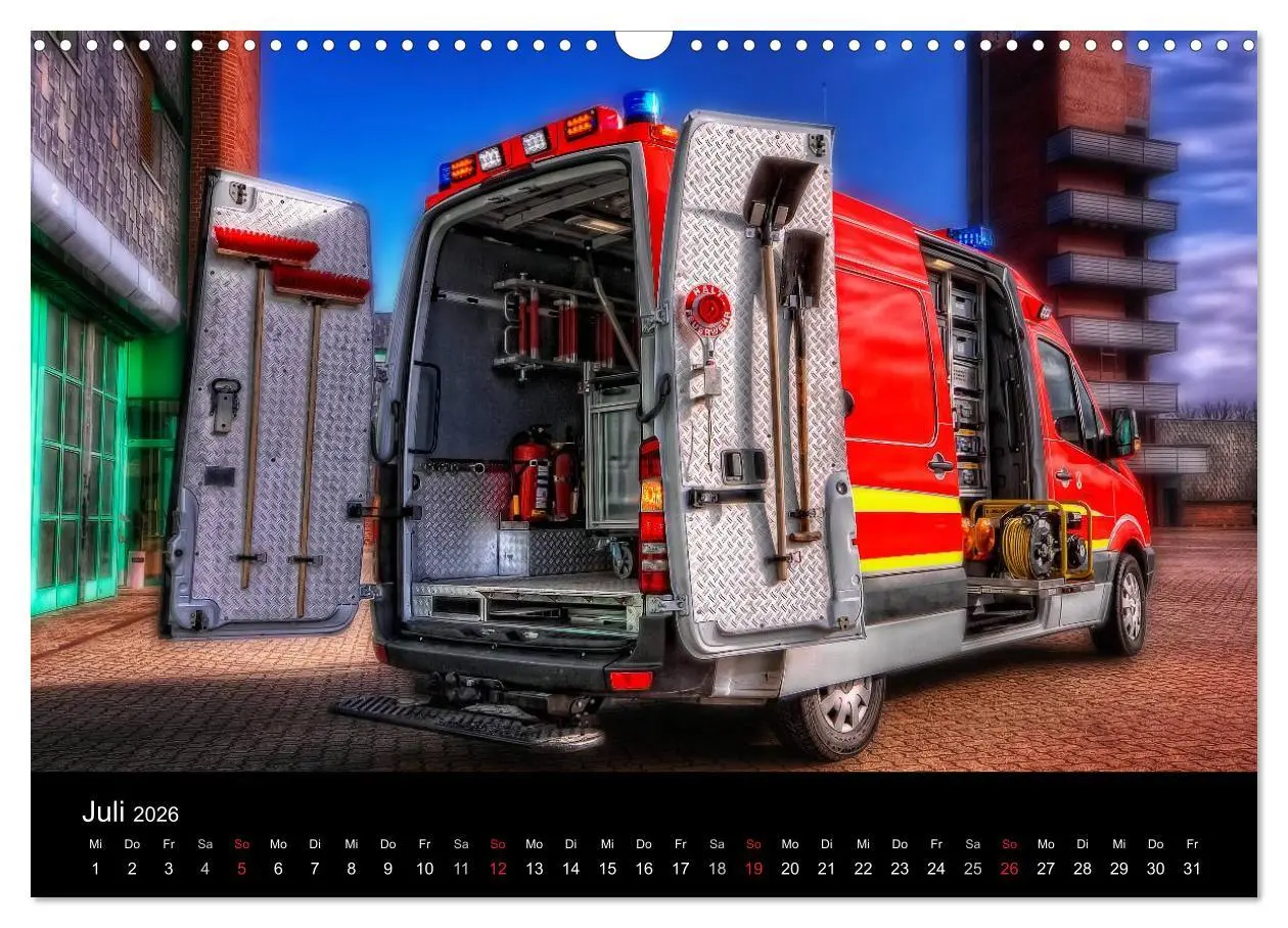 Bild: 9783516155426 | Berufsfeuerwehr Salzgitter (Wandkalender 2026 DIN A3 quer),...