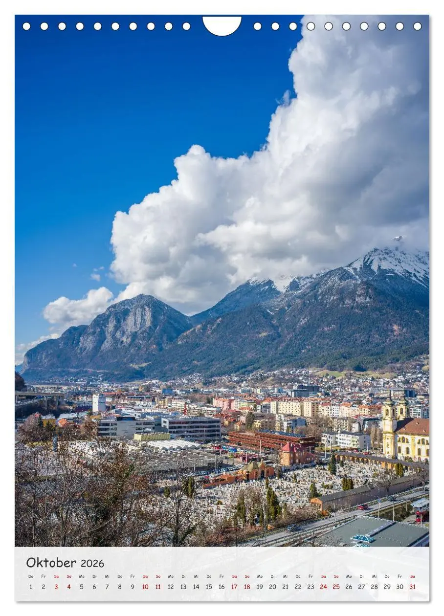Bild: 9783516605426 | Innsbruck - Zwischen Gassen und Geschichte (Wandkalender 2026 DIN...