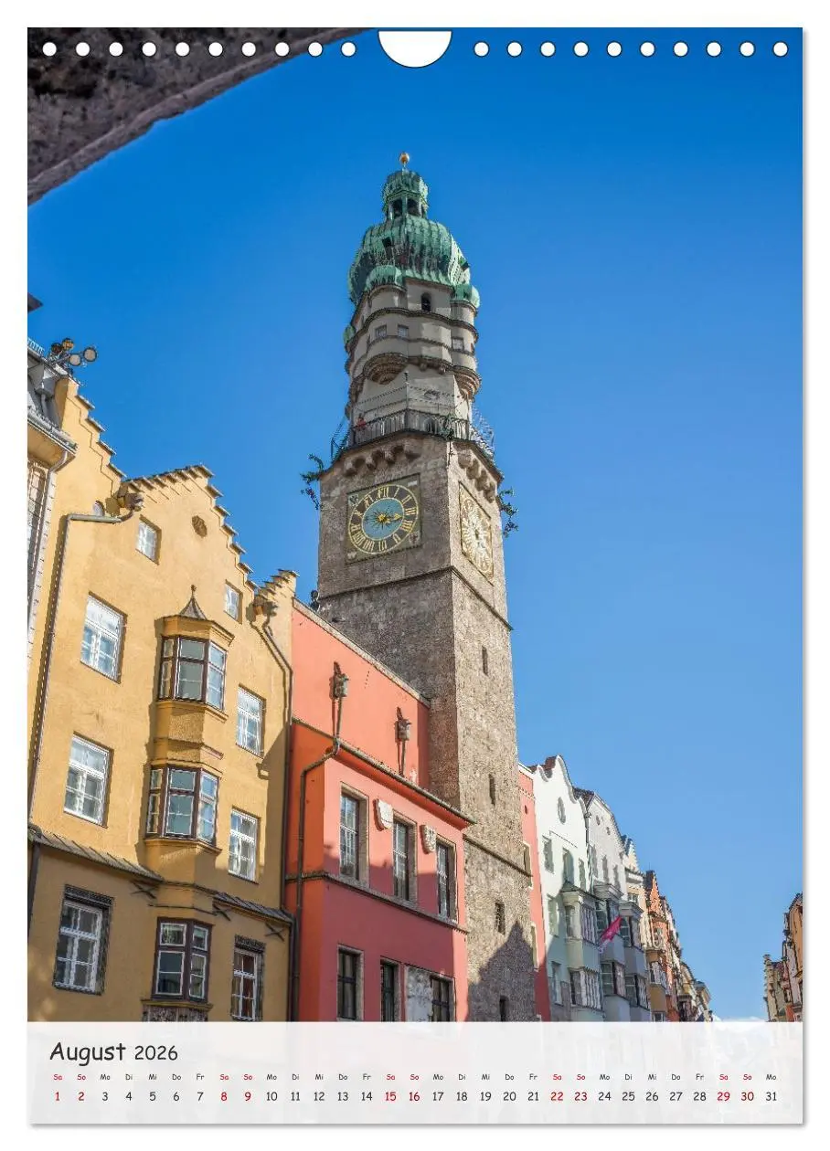 Bild: 9783516605426 | Innsbruck - Zwischen Gassen und Geschichte (Wandkalender 2026 DIN...