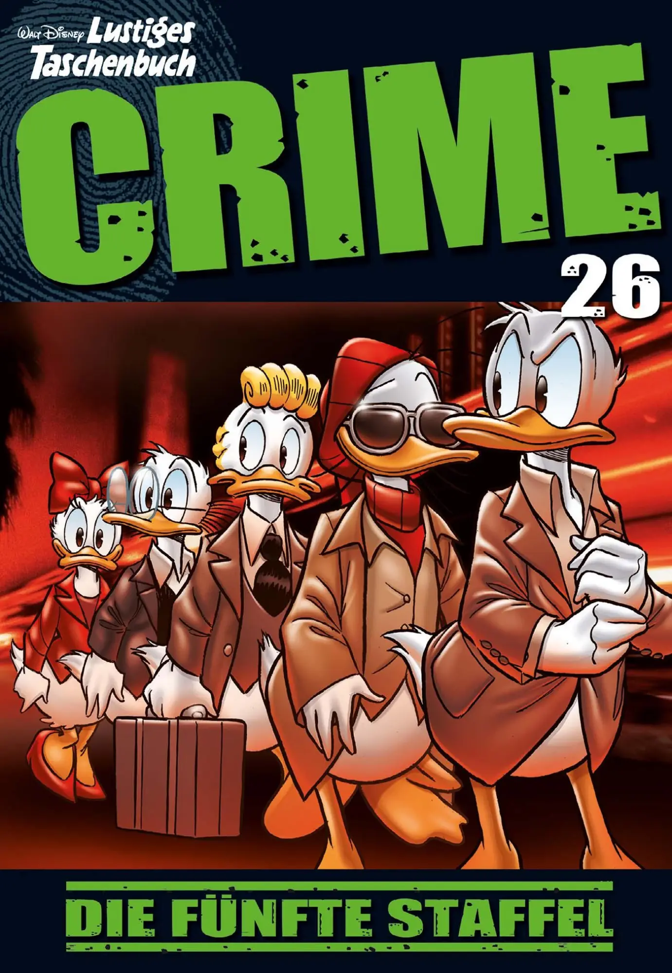 Cover: 9783841325426 | Lustiges Taschenbuch Crime 26 | Die fünfte Staffel | Disney | Buch