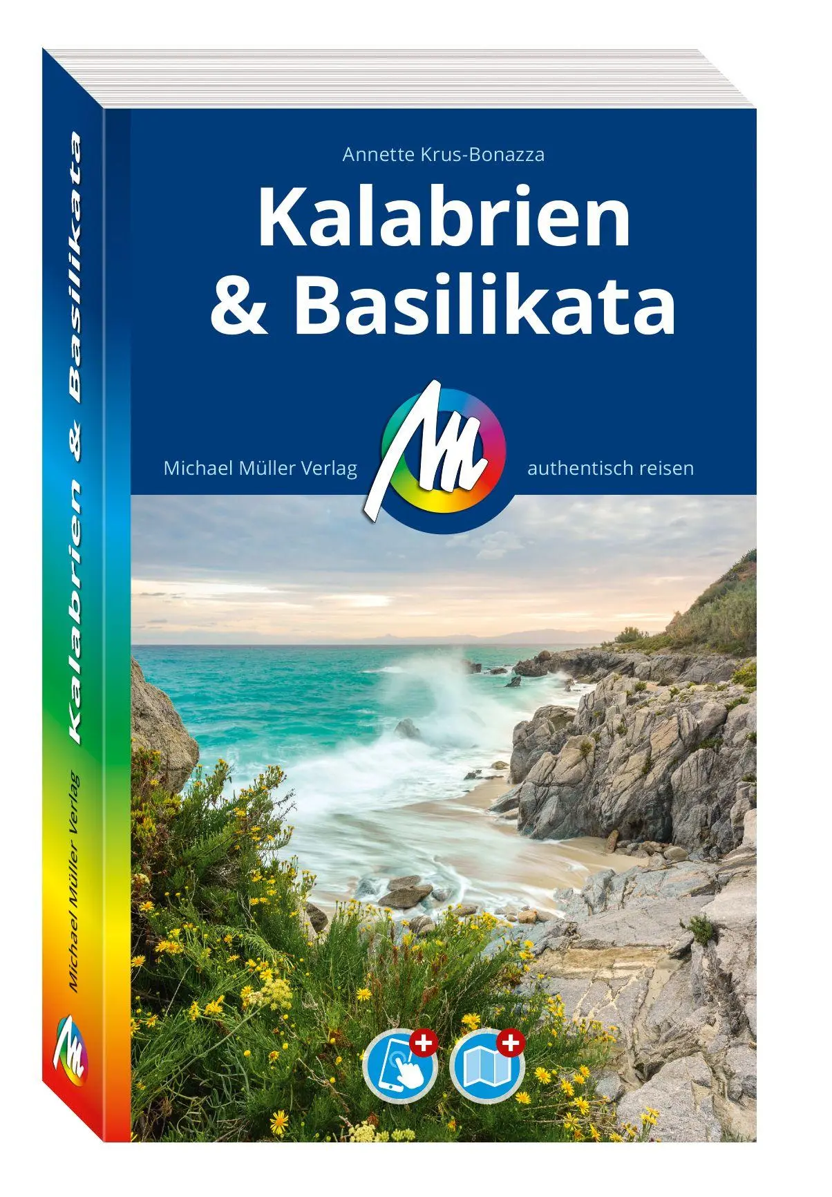 Cover: 9783966855426 | MICHAEL MÜLLER Reiseführer Kalabrien &amp; Basilikata | Krus-Bonazza