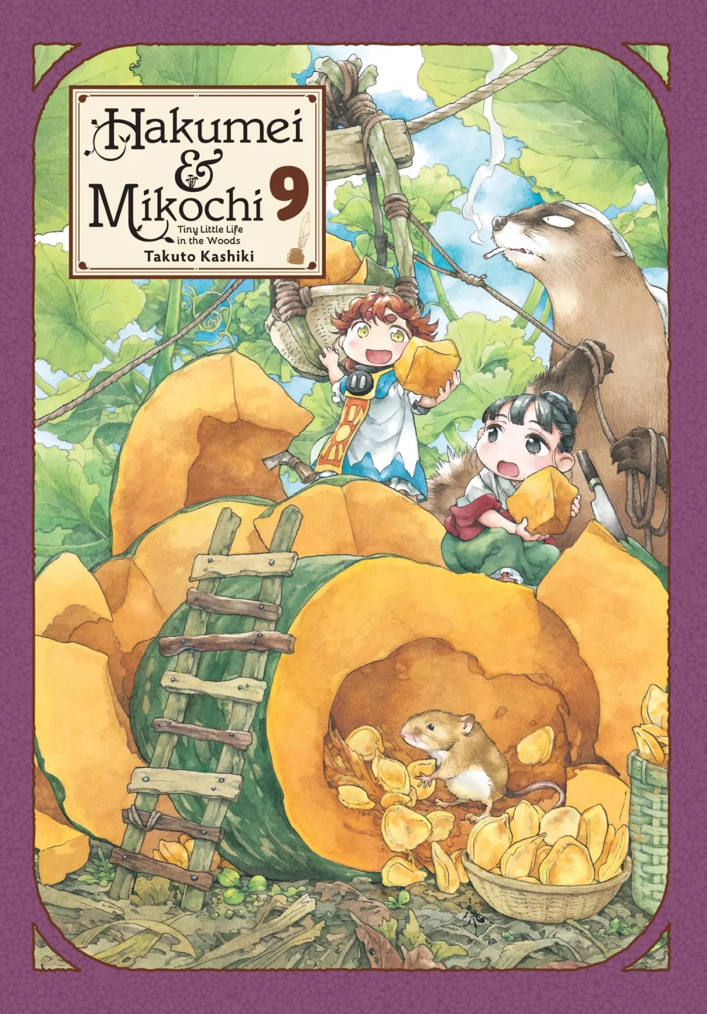 Cover: 9781975335526 | Hakumei &amp; Mikochi: Tiny Little Life in the Woods, Vol. 9 | Volume 9